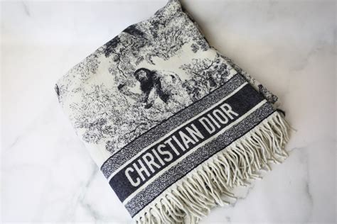 dior fierce blanket|christian dior throw blanket.